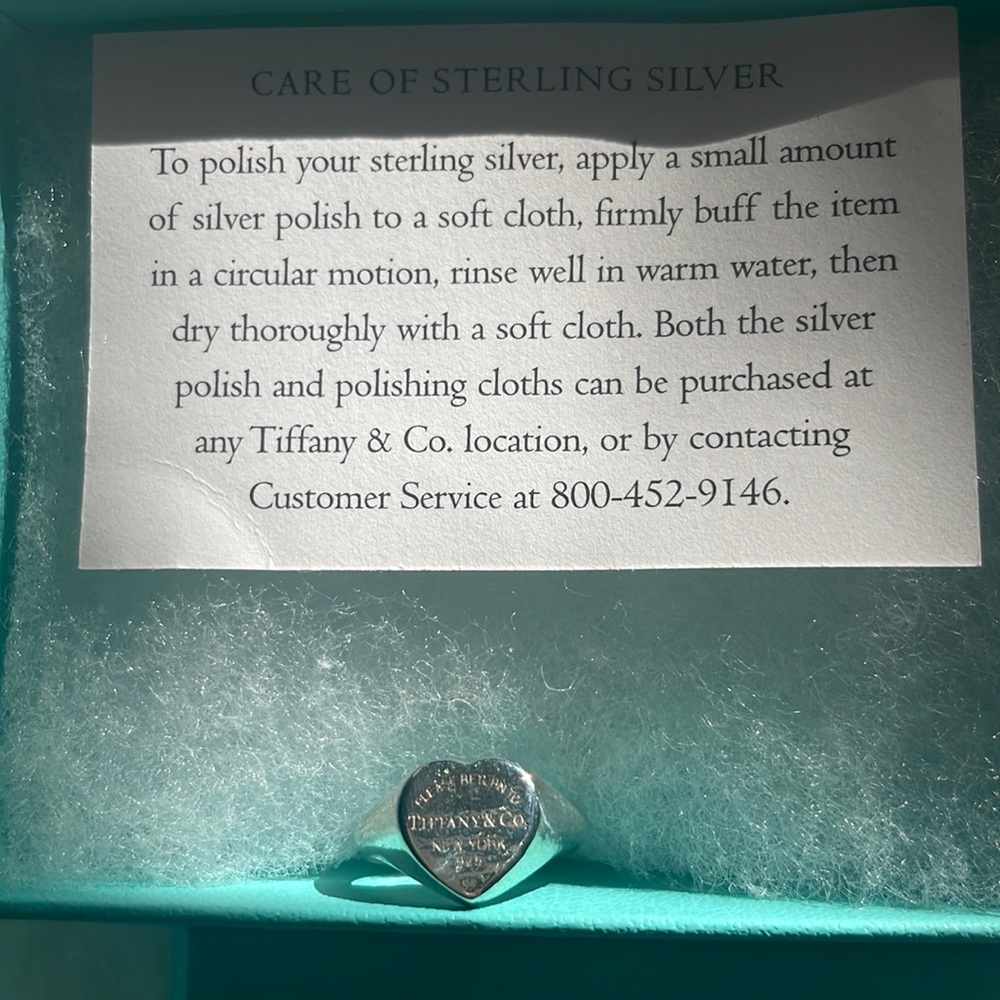 Tiffany and Co Heart Ring